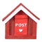 Letterbox with heart for Elf Door