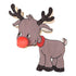 Reindeer with flashing nose for Elf door