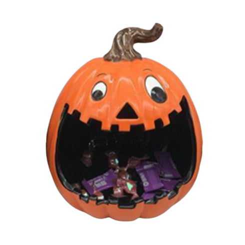 Pumpa godisgömma, orange H 18cm