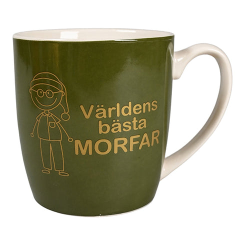 Mugg Världens Bästa Morfar