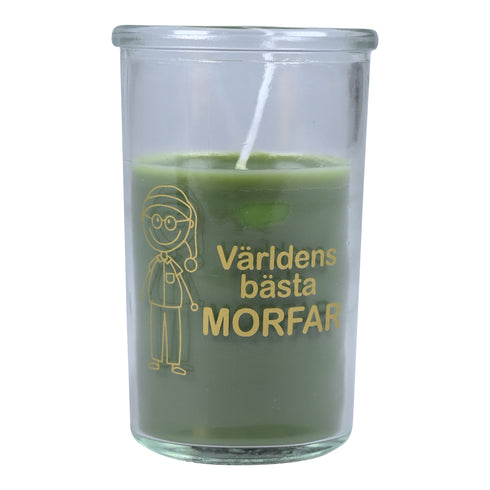 Ljuslykta till Världens Bästa Morfar