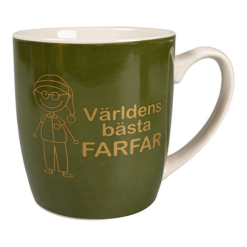 Mugg Världens Bästa Farfar