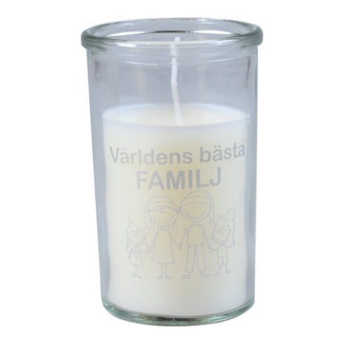 Ljuslykta till Världens Bästa Familj