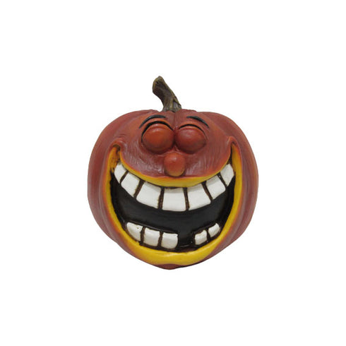 Pumpa Glatt leende H 12cm