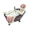 Skelett i badkar H 15cm B 10cm