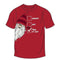 Jul T-shirt barn röd 3ass