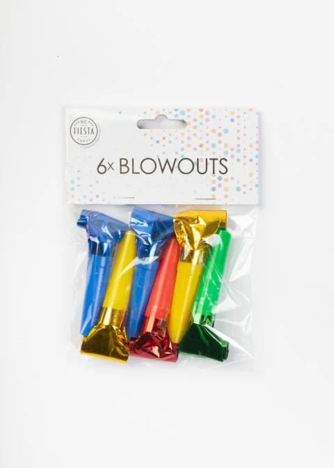 Blowouts 6-Pack, flerfärgade