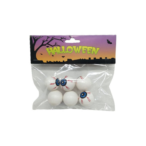 Halloween ögon för dekoration 6-pack