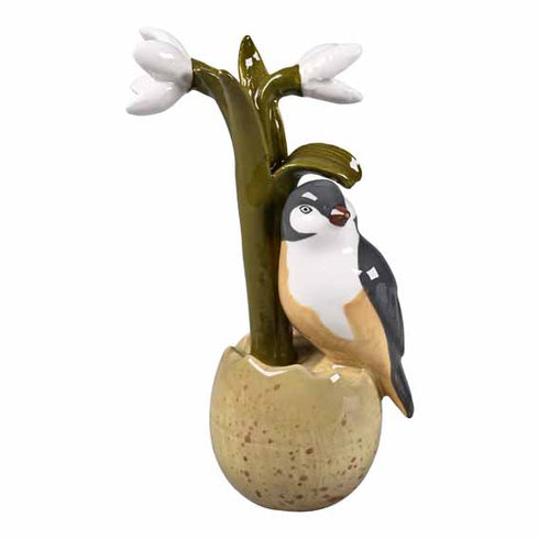 Ägg med vårfåglar