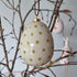 Påskägg, H 8cm, Dia. 6,5cm, Grön, Natural Easter