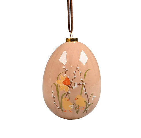 Påskägg, H 8cm, Dia. 6,5cm, Natural Easter