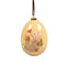 Påskägg, H 8cm, Dia. 6,5cm, Natural Easter