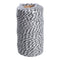 Cord in White / Black - 100 Meters