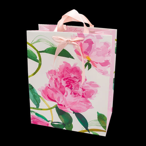 Presentpåse, Rosor 26x33x15 cm