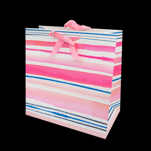 Presentpåse Randig XL
