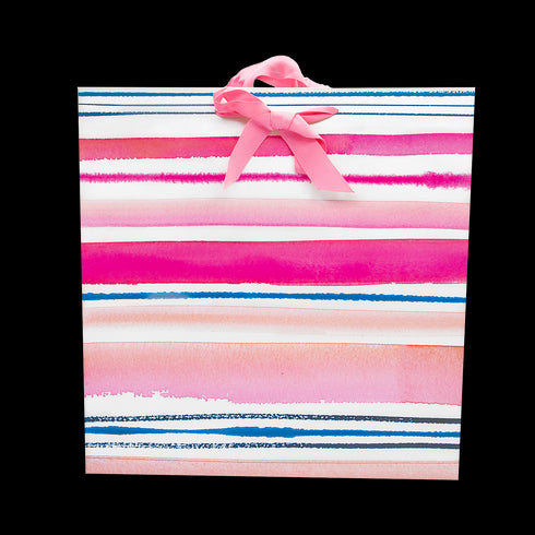 Presentpåse Randig XL