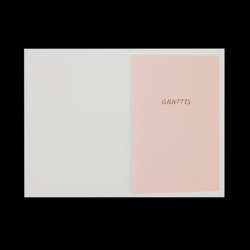 3D Kort Rosa Blomma Grattis