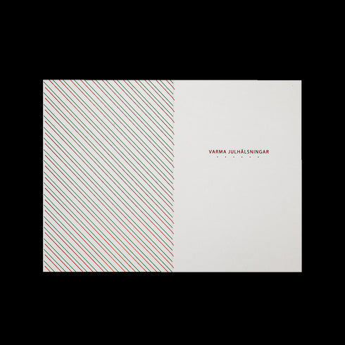 3D Julkort Tomten med renar