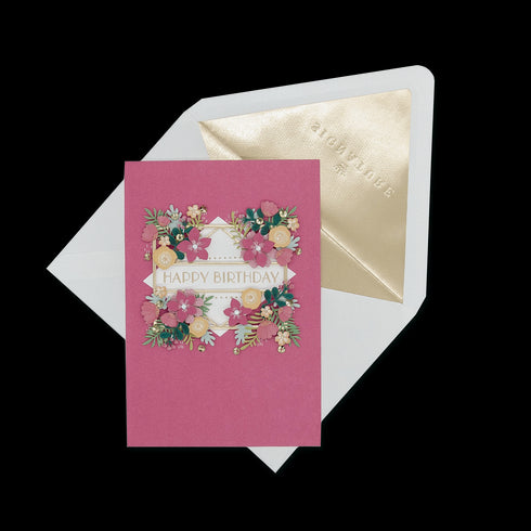 3D Kort Happy Birthday