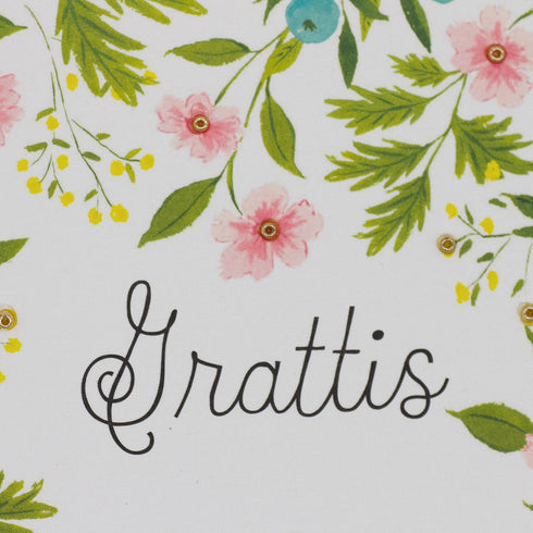 3D Kort Grattis på festdagen