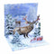 3D Pop-Up Kort - Julren - Julkort
