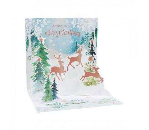 3D Pop-Up Kort - Gudomliga Änglar - Julkort